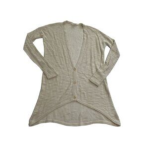 Helmut Lang Cream Cardigan